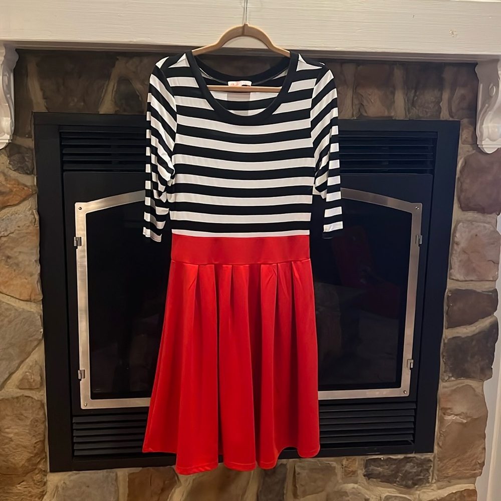 Belle Poque Vintage style swing dress - with pockets